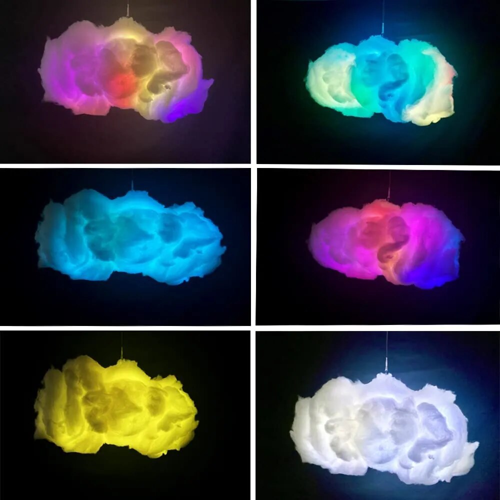 3D Big Cloud Lighting Light Smart Remote APP ThunderCloud