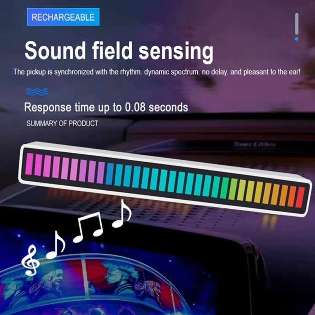LED Strip Light Music Sound Control