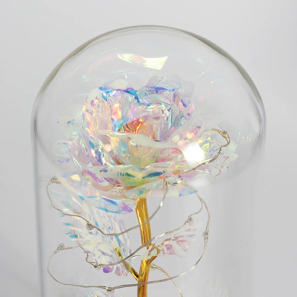 Hot LED Enchanted Galaxy Rose