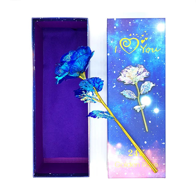 Hot LED Enchanted Galaxy Rose