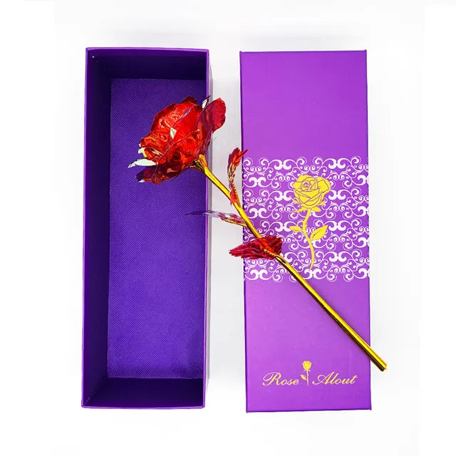 Hot LED Enchanted Galaxy Rose